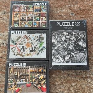 Stacey Raymond‎ Jigsaw Puzzle Lot 4 NEW 500 & 336 Piece Dreams Do Come True